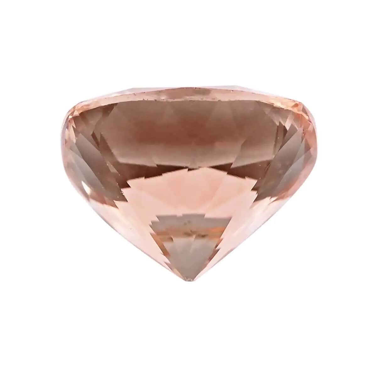 AAA Marropino Morganite, Cushion Morganite For Ring and Pendant, Loose Gemstone For Jewelry (Cush 10 mm) 3.00 ctw image number 2