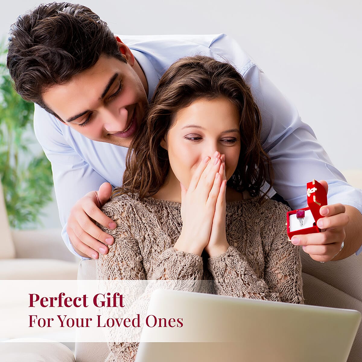 Asscher Cut Niassa Ruby (FF) and Moissanite Ring in Platinum Over Sterling Silver (Size 10.0) 7.35 ctw image number 4