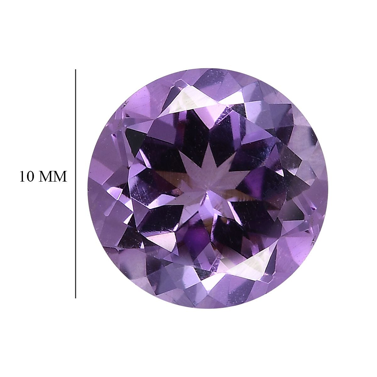 Bolivian Amethyst (Rnd 10 mm) 3.13 ctw image number 3