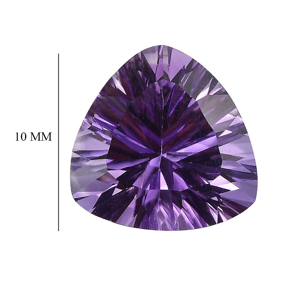 Bolivian Amethyst (Trl 10 mm) 2.52 ctw image number 3