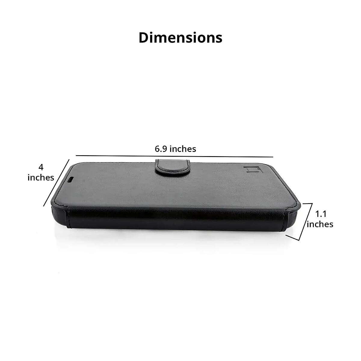 Lupa Legacy iPhone Wallet Case for iPhone 15 Pro Max -Black image number 3