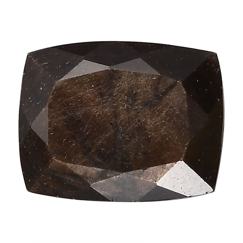 Chocolate Sapphire (Cush 9x7 mm) 2.94 ctw