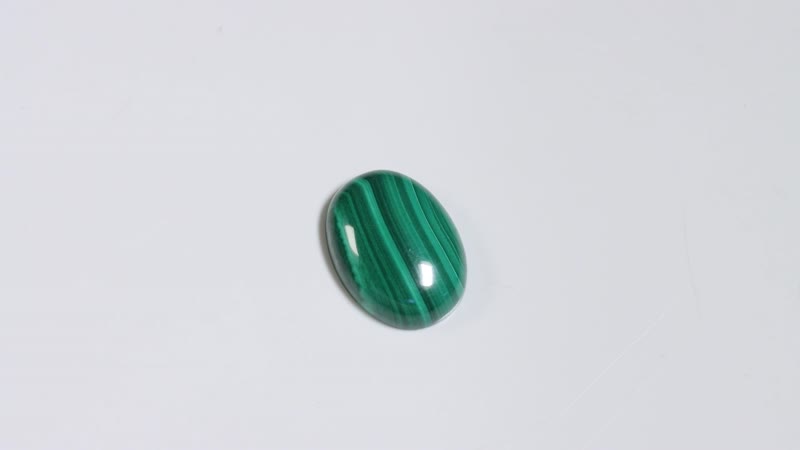 African Malachite (Ovl 20x15 mm) 20.59 ctw