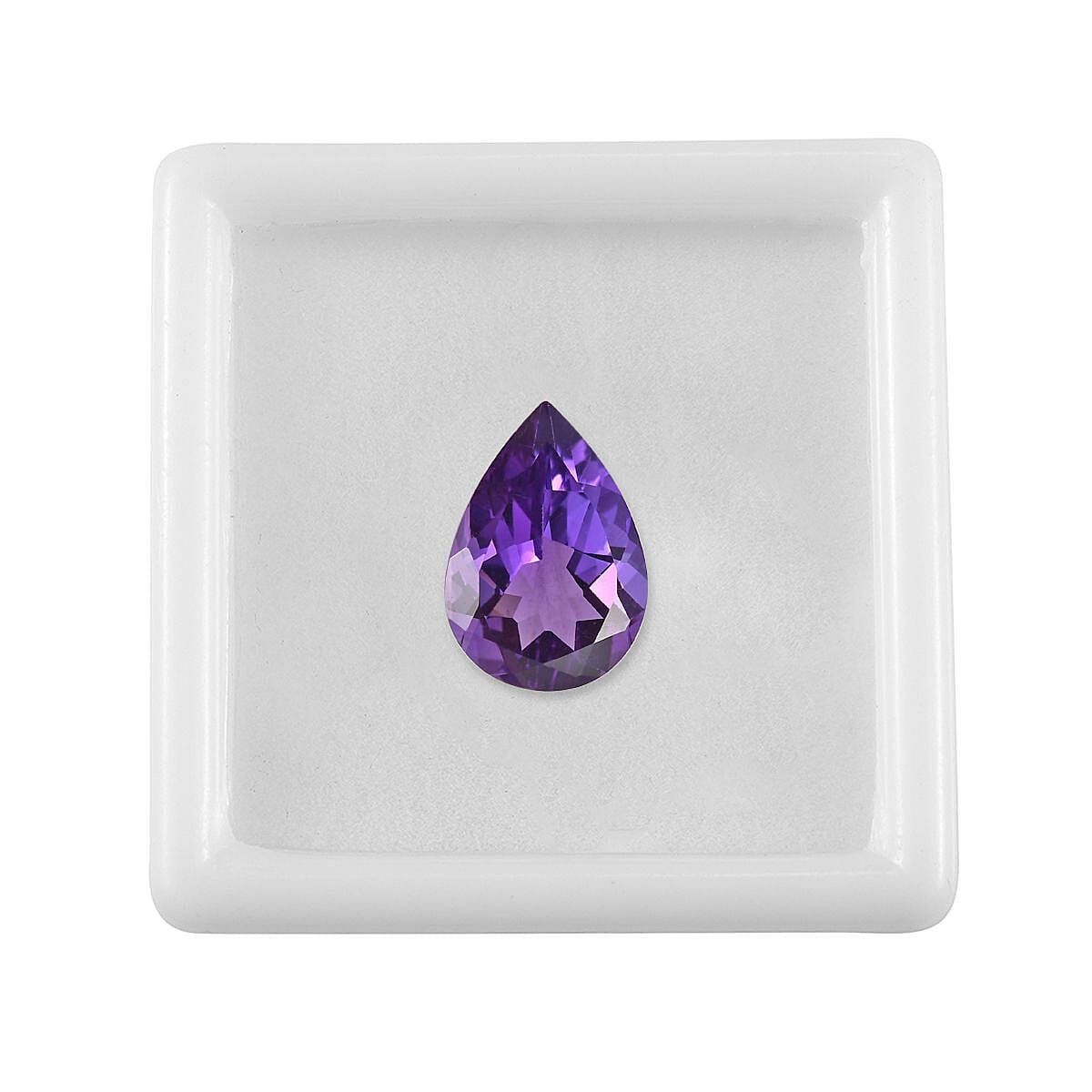 AA Mashamba Amethyst (Pear 10x7 mm) 1.48 ctw