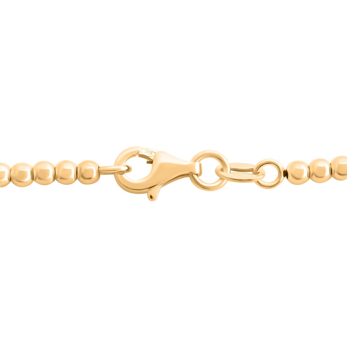 Graduated Bolle Italian 14K Yellow Gold Necklace 18 Inches 5.25 Grams image number 2