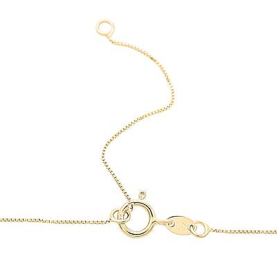 Fiore Scintilla Italian 10K Yellow Gold Necklace 18-20 Inches 2.05 Grams