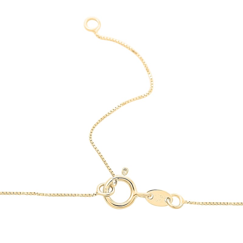 Fiore Scintilla Italian 10K Yellow Gold Necklace 18-20 Inches 2.05 Grams