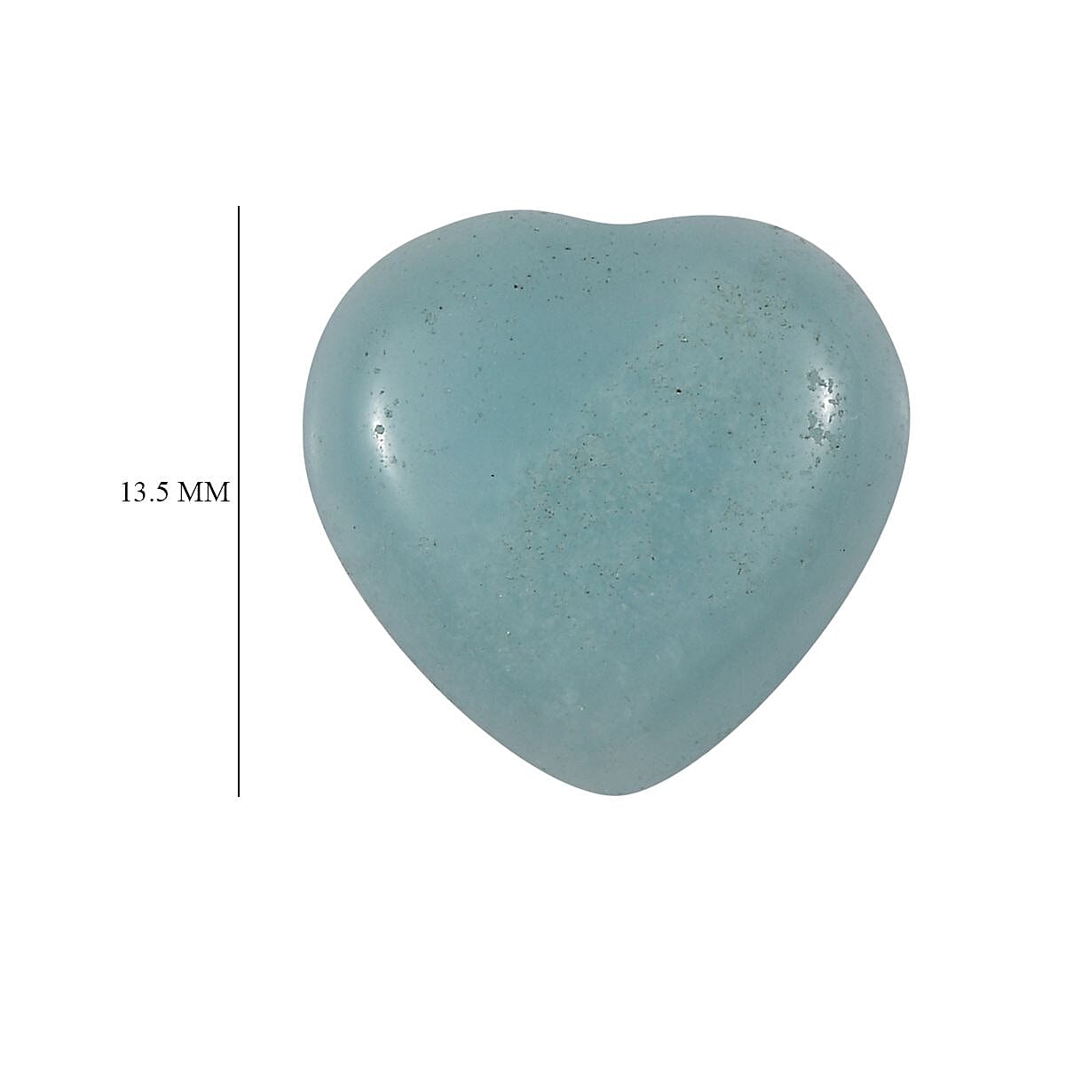 Amazonite (Heart 13.5 mm) 3.74 ctw