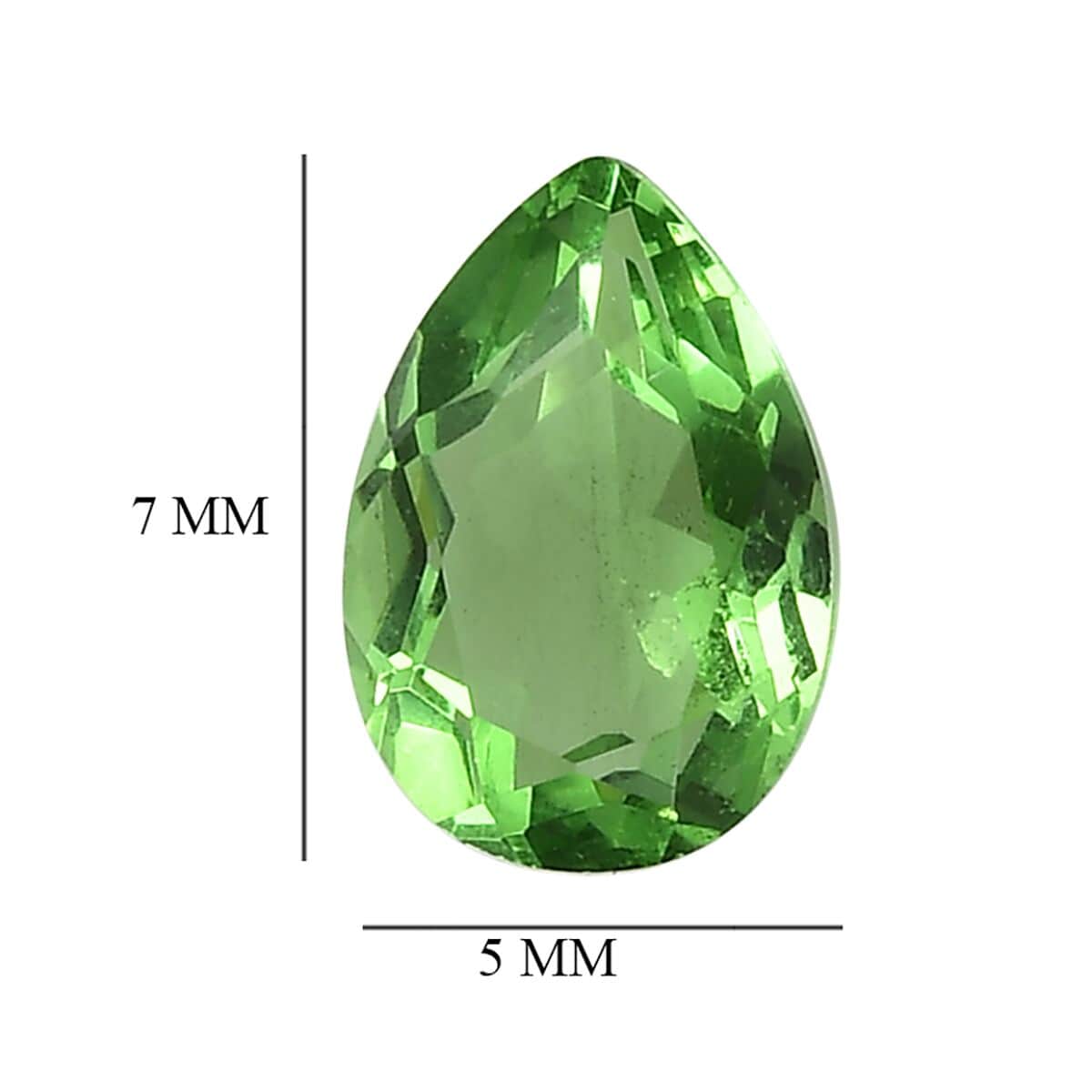 Buy AA Helenite Set of 5 (Pear 7x5 mm) 3.34 ctw at ShopLC.