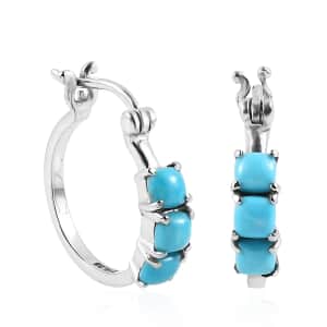 SLEEPING BEAUTY TURQUOISE STUD DANGLE EARRINGS™ - SARDA™ INC