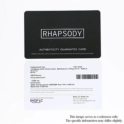 Certified and Appraised Rhapsody 950 Platinum AAAA Patroke Kunzite and E-F VS Diamond Ring (Size 10.0) 6.40 Grams 9.20 ctw