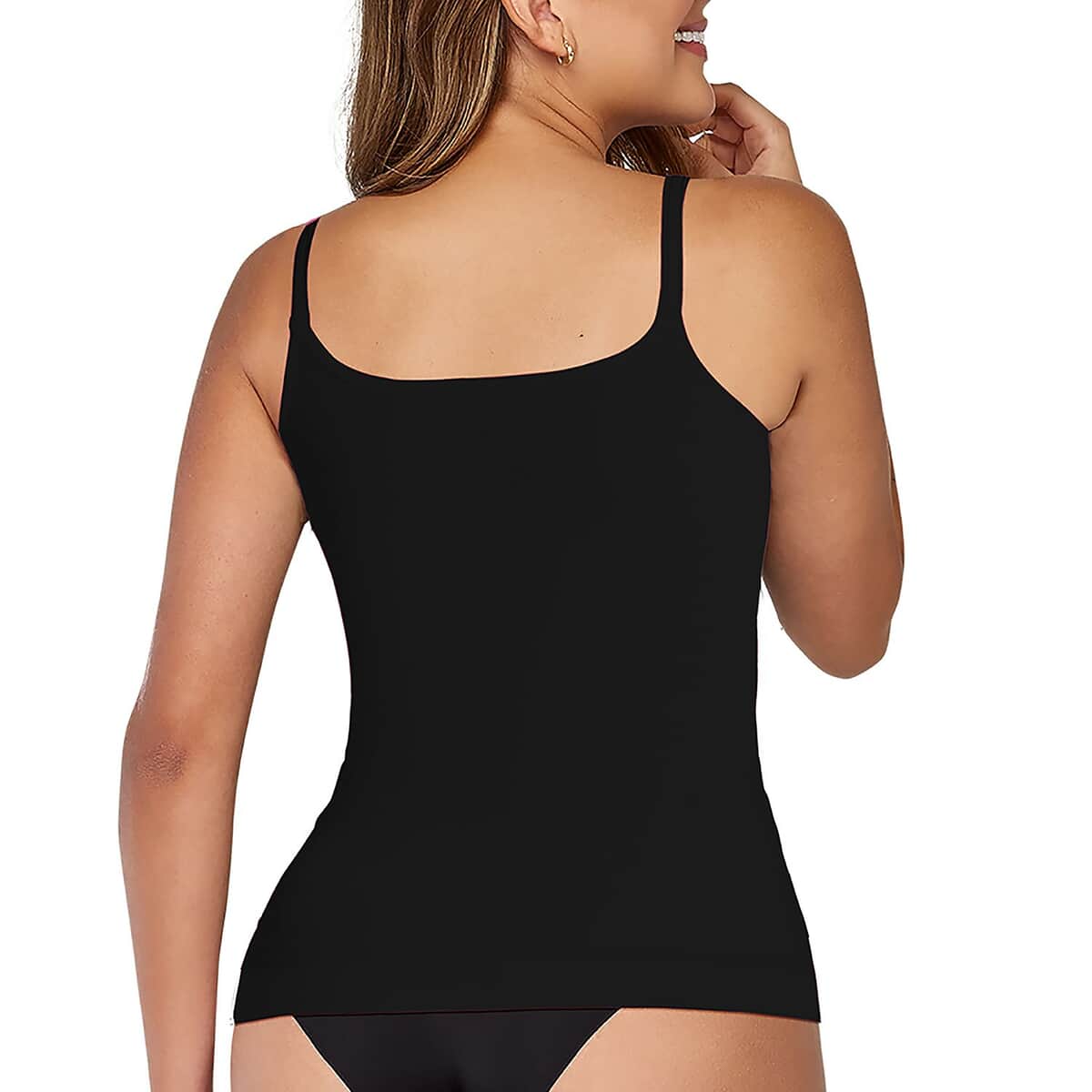 Curveez Black Incredible Shaping Cami - 2X image number 1