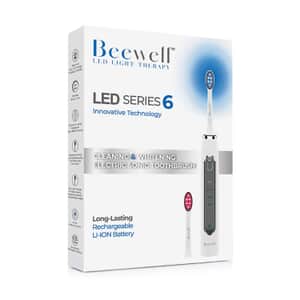 Beewell Electric Sonic 4-in-1 Toothbrush with Blue and Red Light Therapy