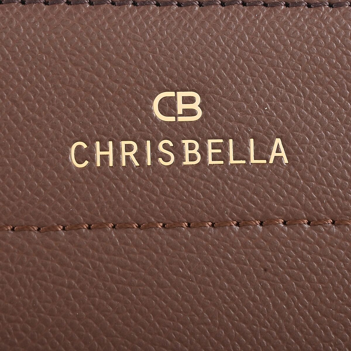 MC Saffiano Coffee Brown Faux Leather Tote Bag image number 5