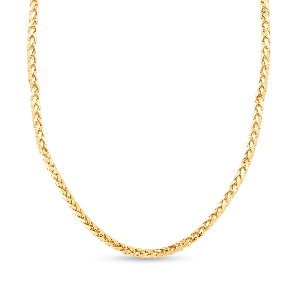 10K Yellow Gold 2.5mm Palma Chain Necklace 24 Inches 6.70 Grams image number 0