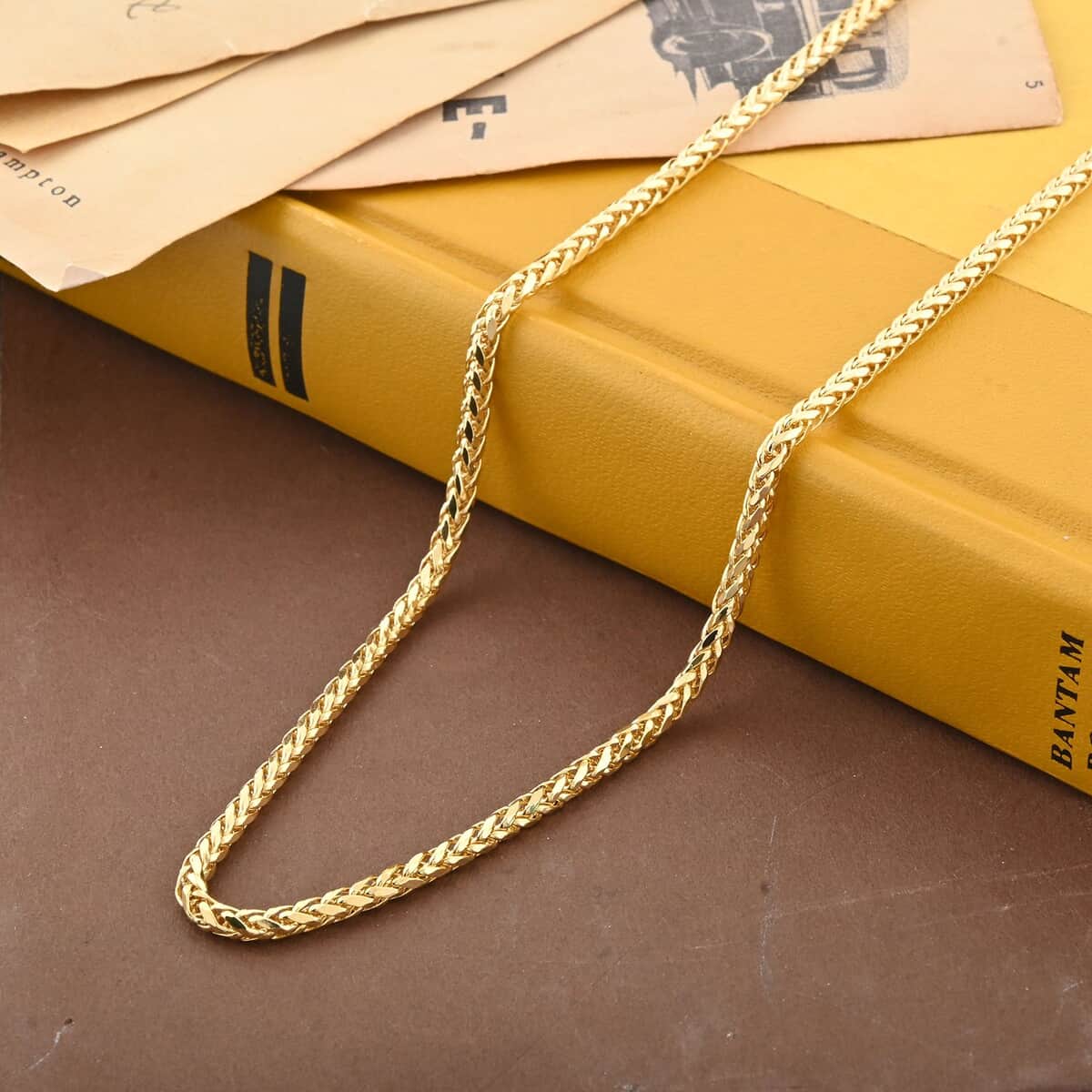 10K Yellow Gold 2.5mm Palma Chain Necklace 24 Inches 6.70 Grams image number 1