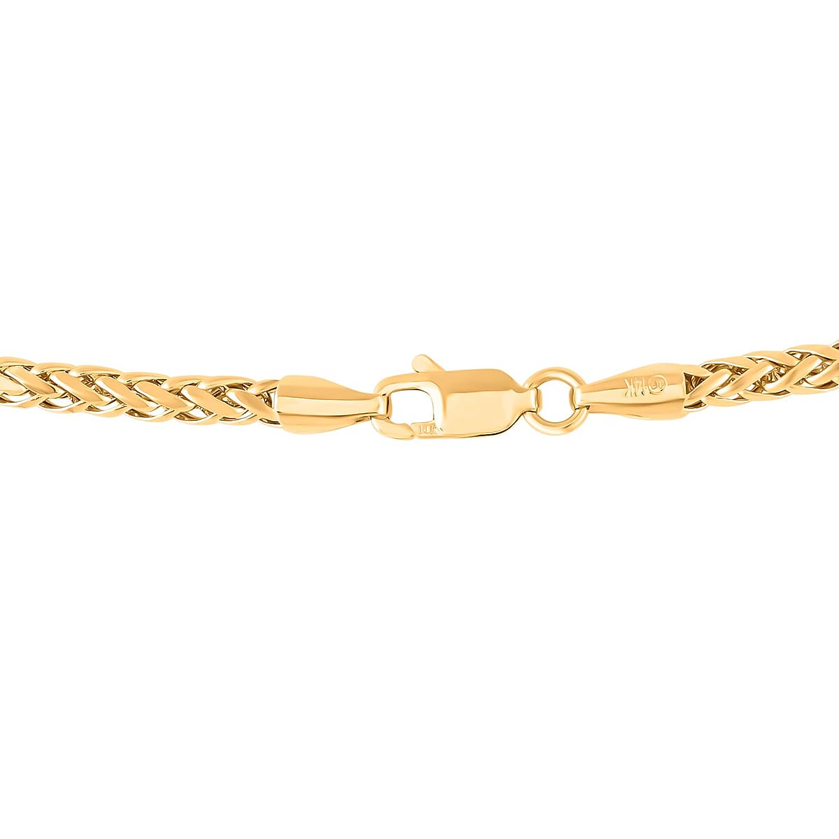 14K Yellow Gold 2.5mm Palma Necklace 18 Inches 5.70 Grams image number 2