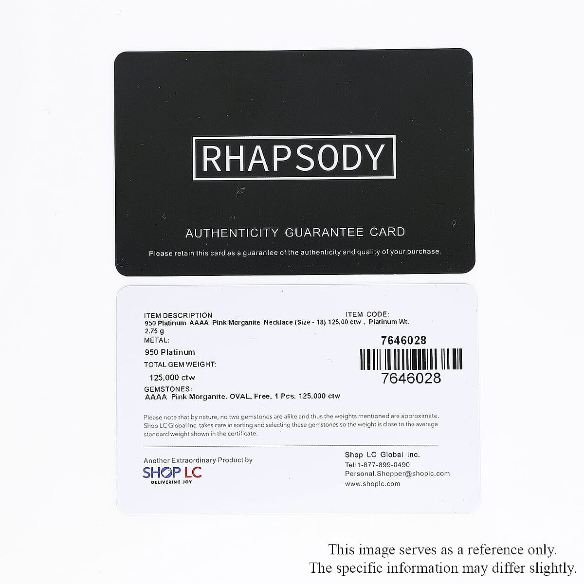 Certified & Appraised Rhapsody 950 Platinum AAAA Pink Morganite Beaded Necklace 18 Inches 125.00 ctw image number 6