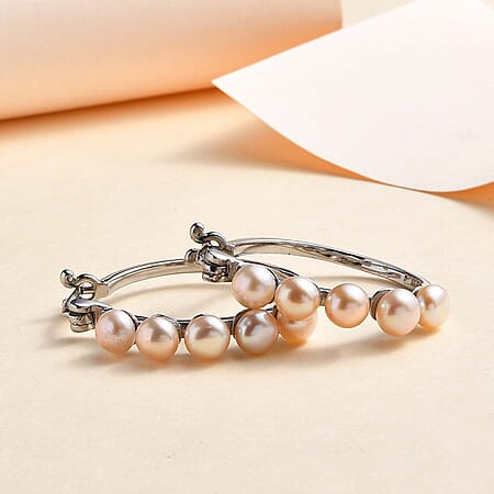 Pink Fresh Water Pearl - Product card gallery slide 2 (10177227292985)