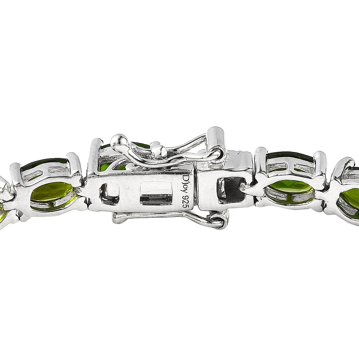 Chrome Diopside Tennis Bracelet in Platinum Over Sterling Silver (7.25 In) 13.70 ctw image number 3