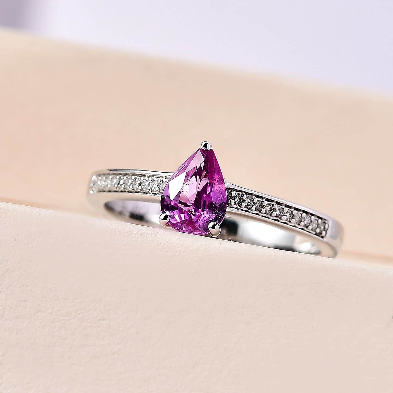 Luxoro AAA Natural Ceylon Pink Sapphire