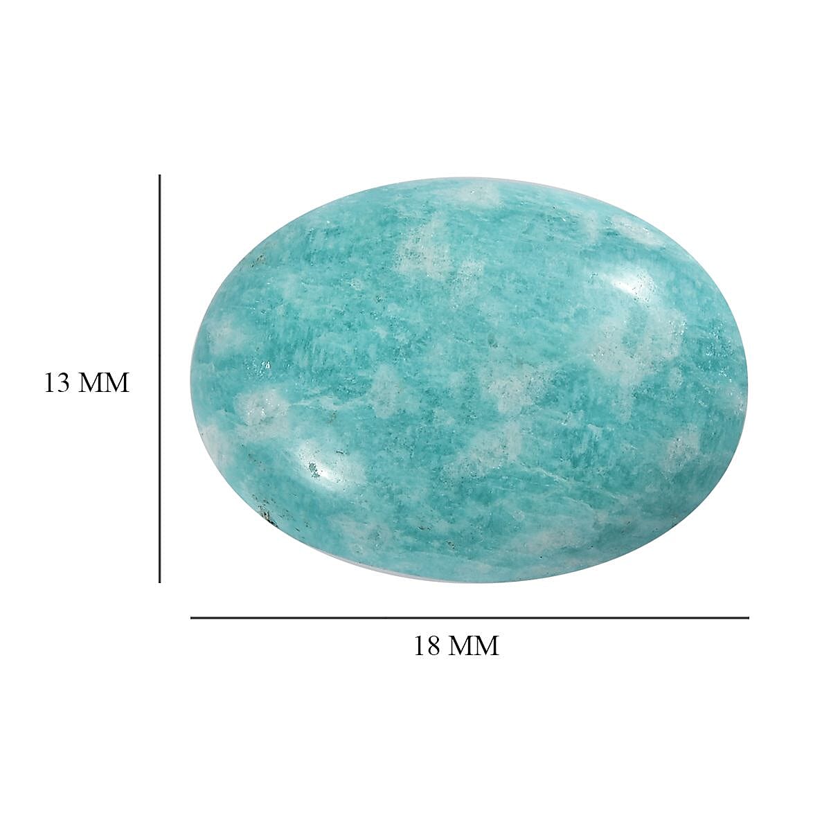 Amazonite (Ovl 18x13 mm) 8.53 ctw image number 3