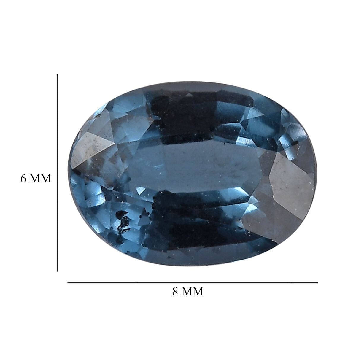 Teal Kyanite (Ovl 8x6 mm) 1.40 ctw image number 3