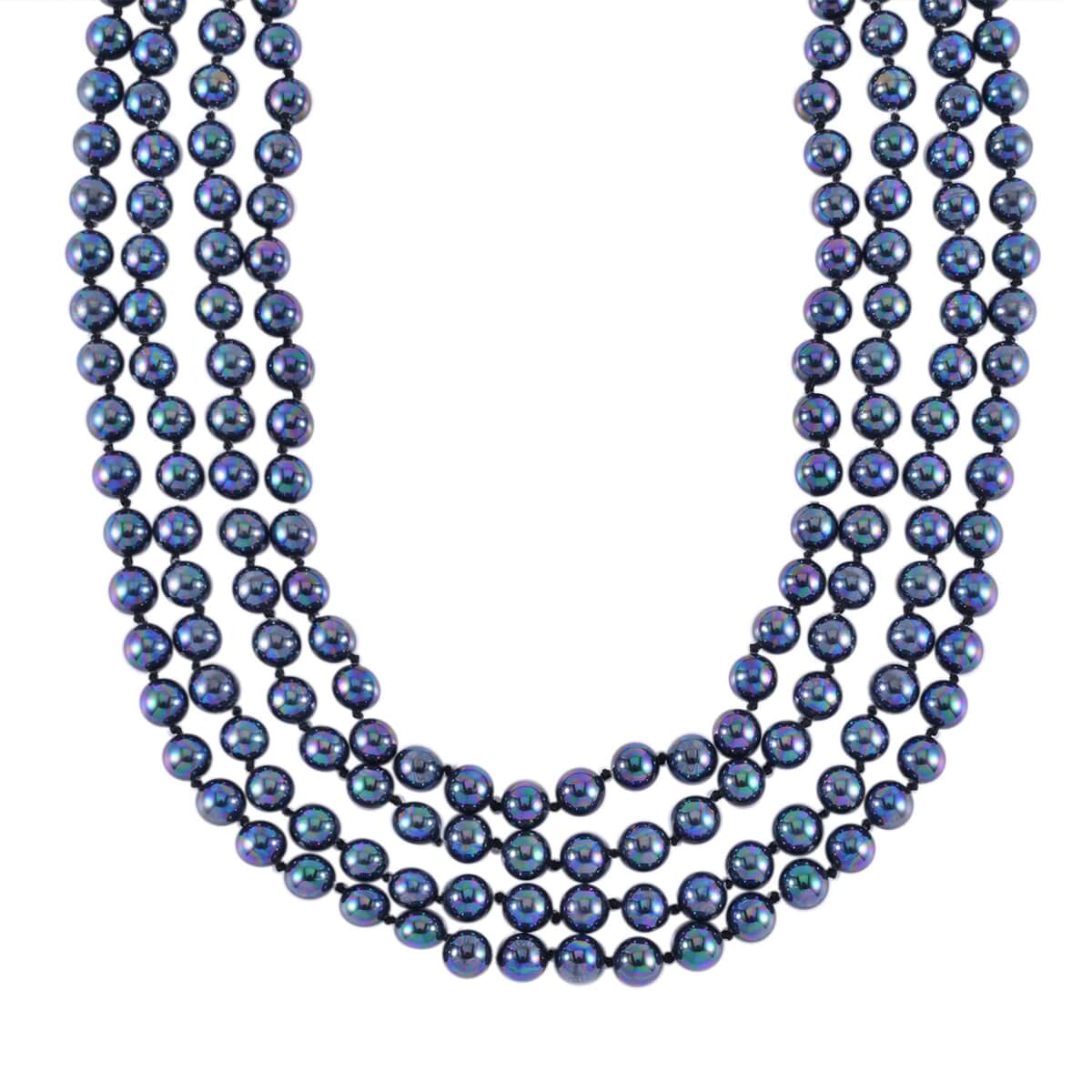 Tahitian Color Shell Pearl Endless Necklace (100 Inches) image number 2