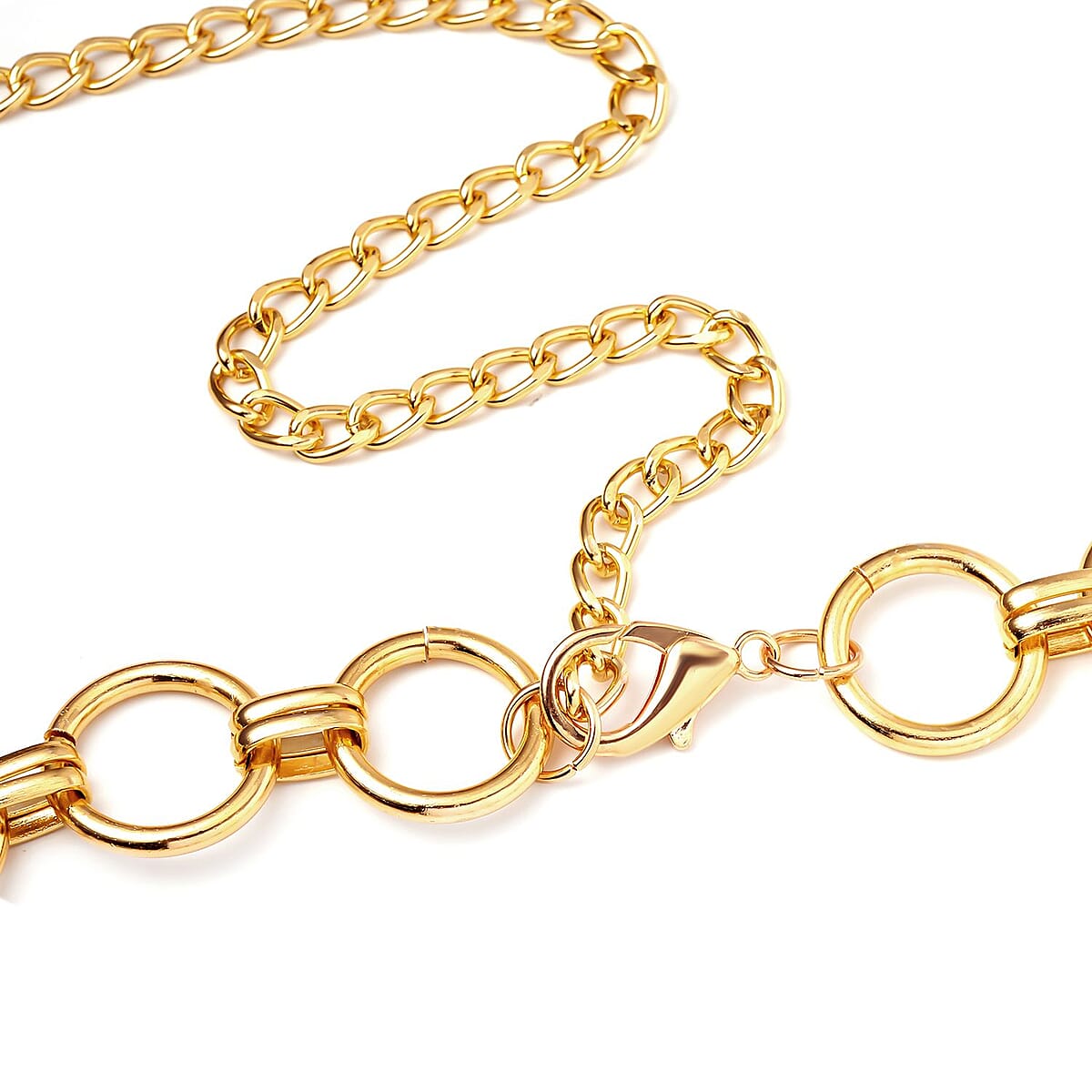 Link Necklace in Goldtone 21.50-45.50 Inches image number 3