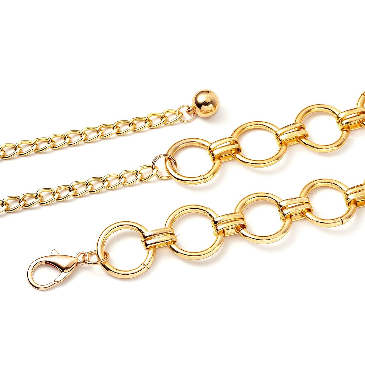 Link Necklace in Goldtone 21.50-45.50 Inches image number 4