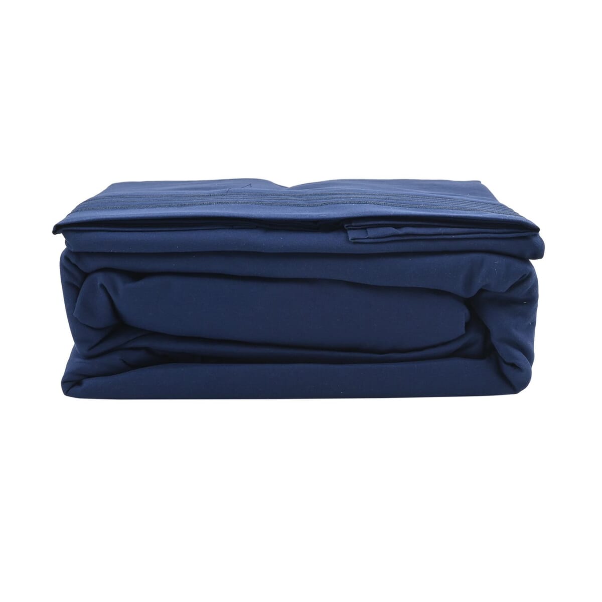 2200 Series 80 GSM Navy Microfiber 4pc Sheet Set -King image number 0