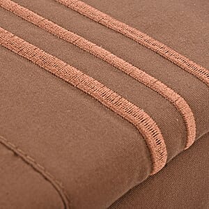 2200 Series 80 GSM Brown Microfiber 4pc Sheet Set  -King