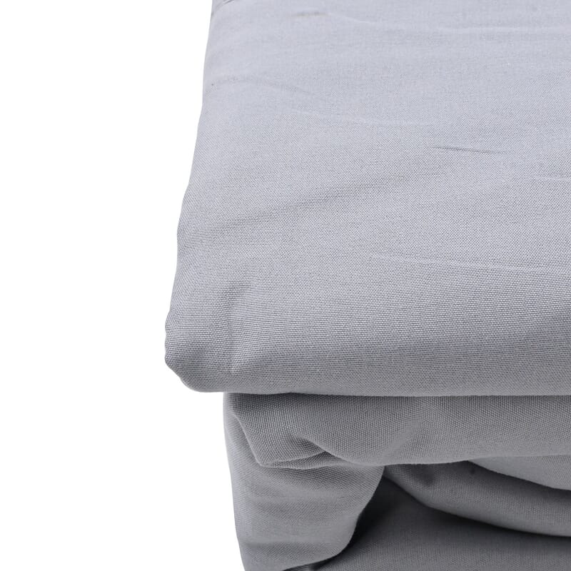 CLOSEOUT 2200 Series 85 GSM 16 Pocket Light Gray Microfiber 4pc Sheet Set -Queen