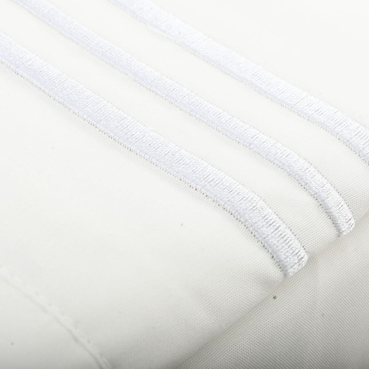 2200 Series 80 GSM Ivory Microfiber 4pc Sheet Set -Queen image number 2