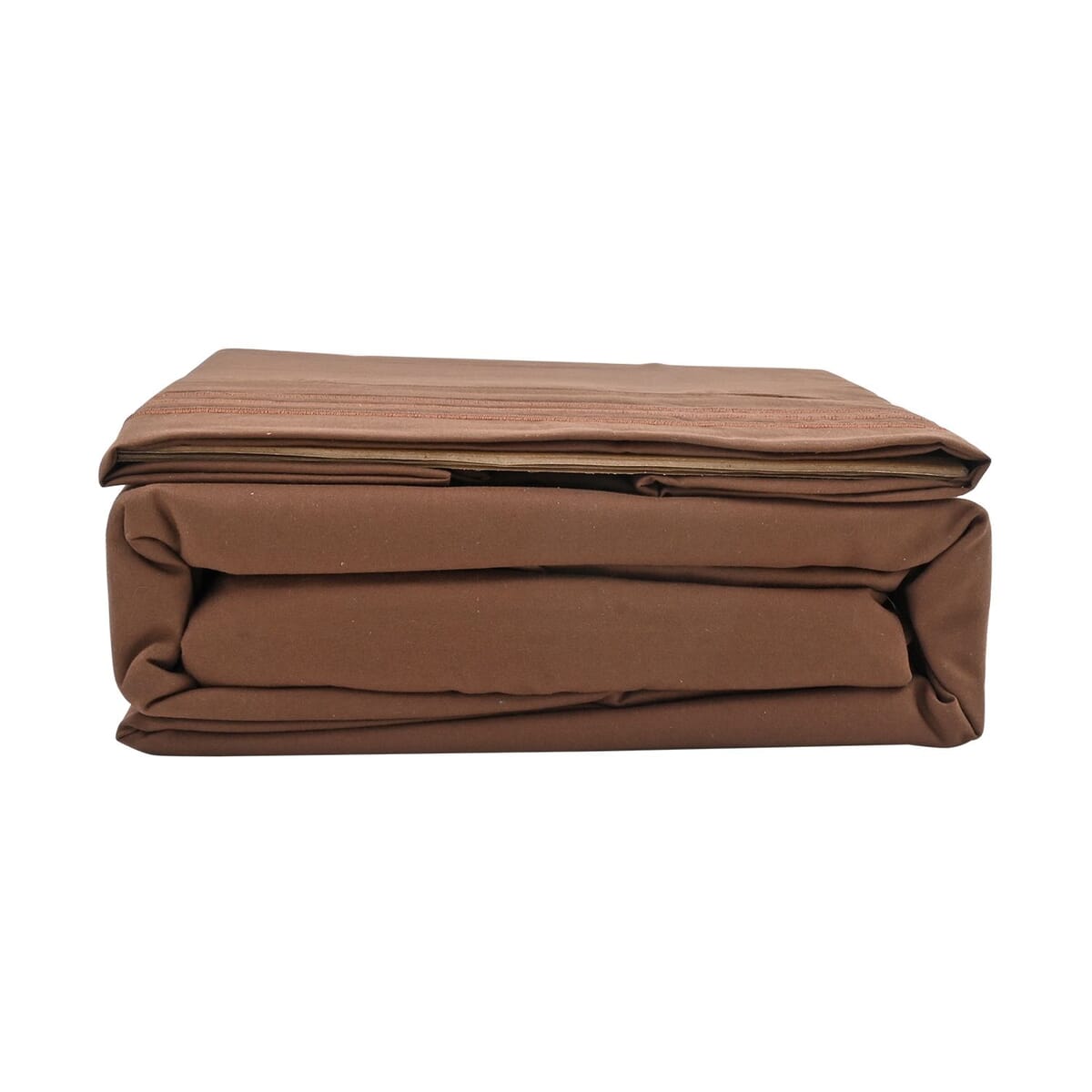 2200 Series 80 GSM Brown Microfiber 4pc Sheet Set -Queen image number 0