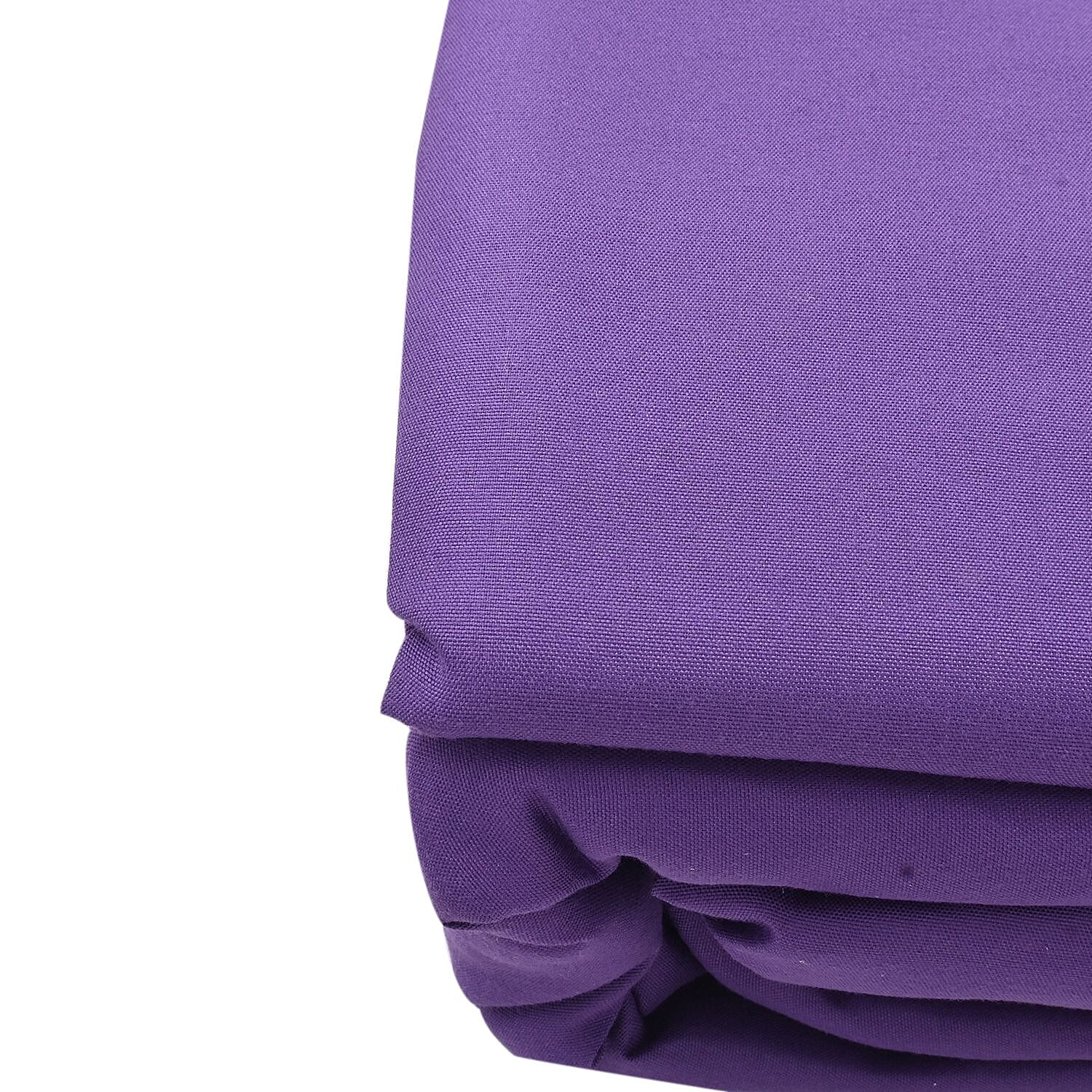 CLOSEOUT 2200 Series 85 GSM 16 Pocket Dark Purple Microfiber 4pc Sheet Set -Queen