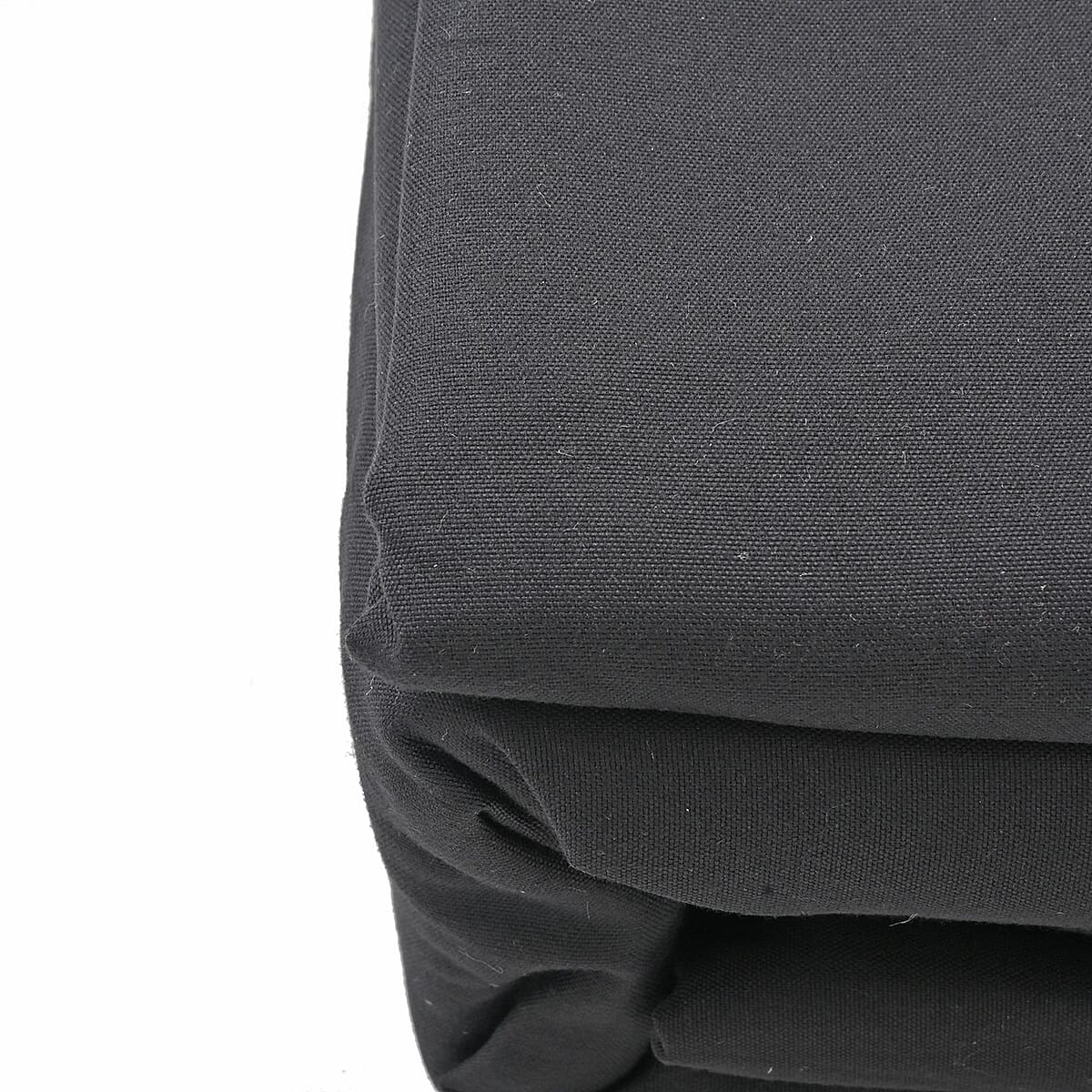 CLOSEOUT 2200 Series 85 GSM 16 Pocket Black Microfiber 4pc Sheet Set -Queen image number 2
