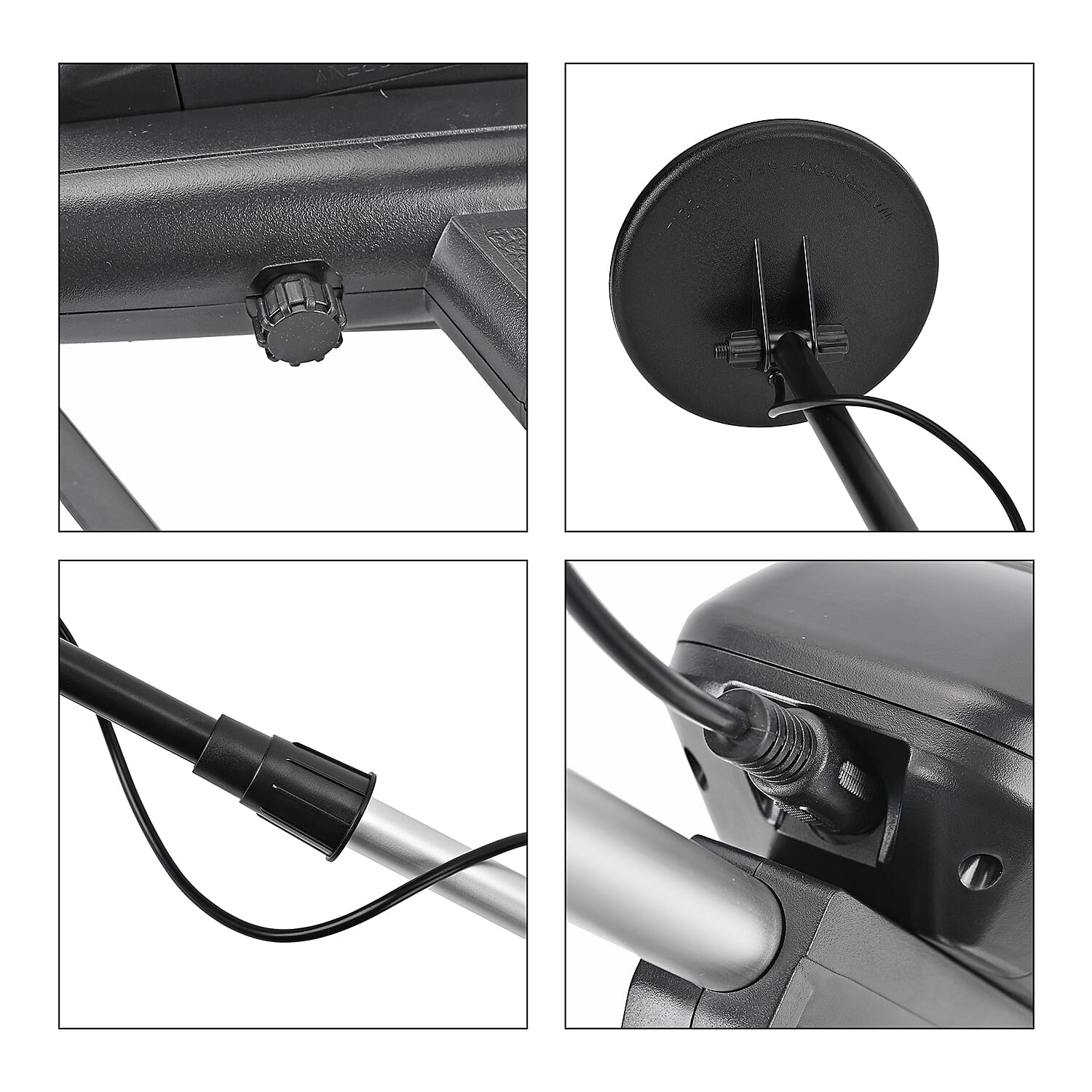 Livmore Underground Metal Detector with Headphone, Adjustable Height, Detection Indicator Alert (Two Option Modes- Disc and all Metal)