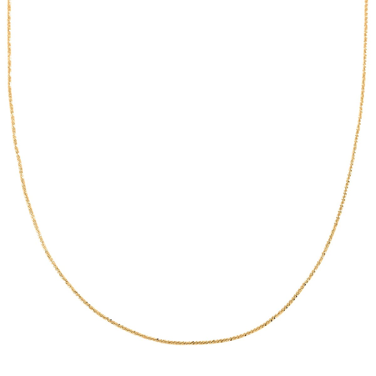 Margherita Italian Chain Necklace with Slider in 14K Yellow Gold 3.35 Grams 24 Inches image number 0