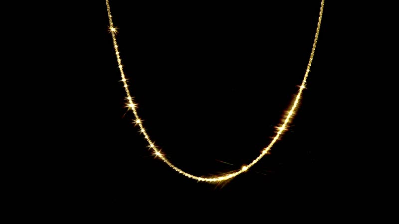 Margherita Italian Chain Necklace with Slider in 14K Yellow Gold 3.35 Grams 24 Inches