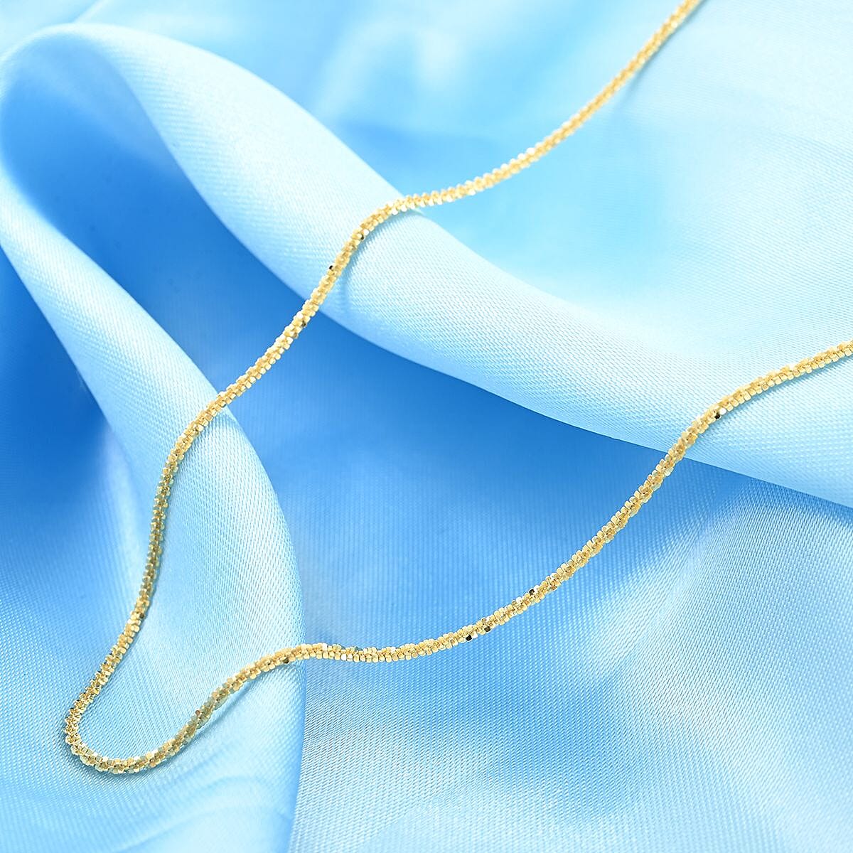 Margherita Italian Chain Necklace with Slider in 14K Yellow Gold 3.35 Grams 24 Inches image number 1
