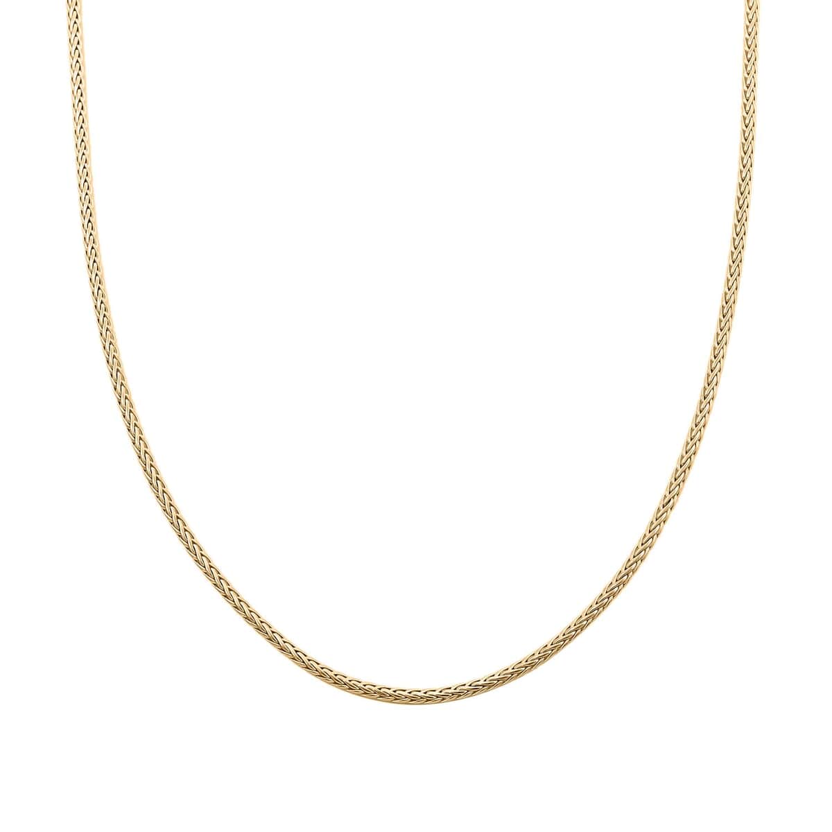 Spiga Italian 10K Yellow Gold 2mm Chain Necklace 18 Inches 3.0 Grams image number 0