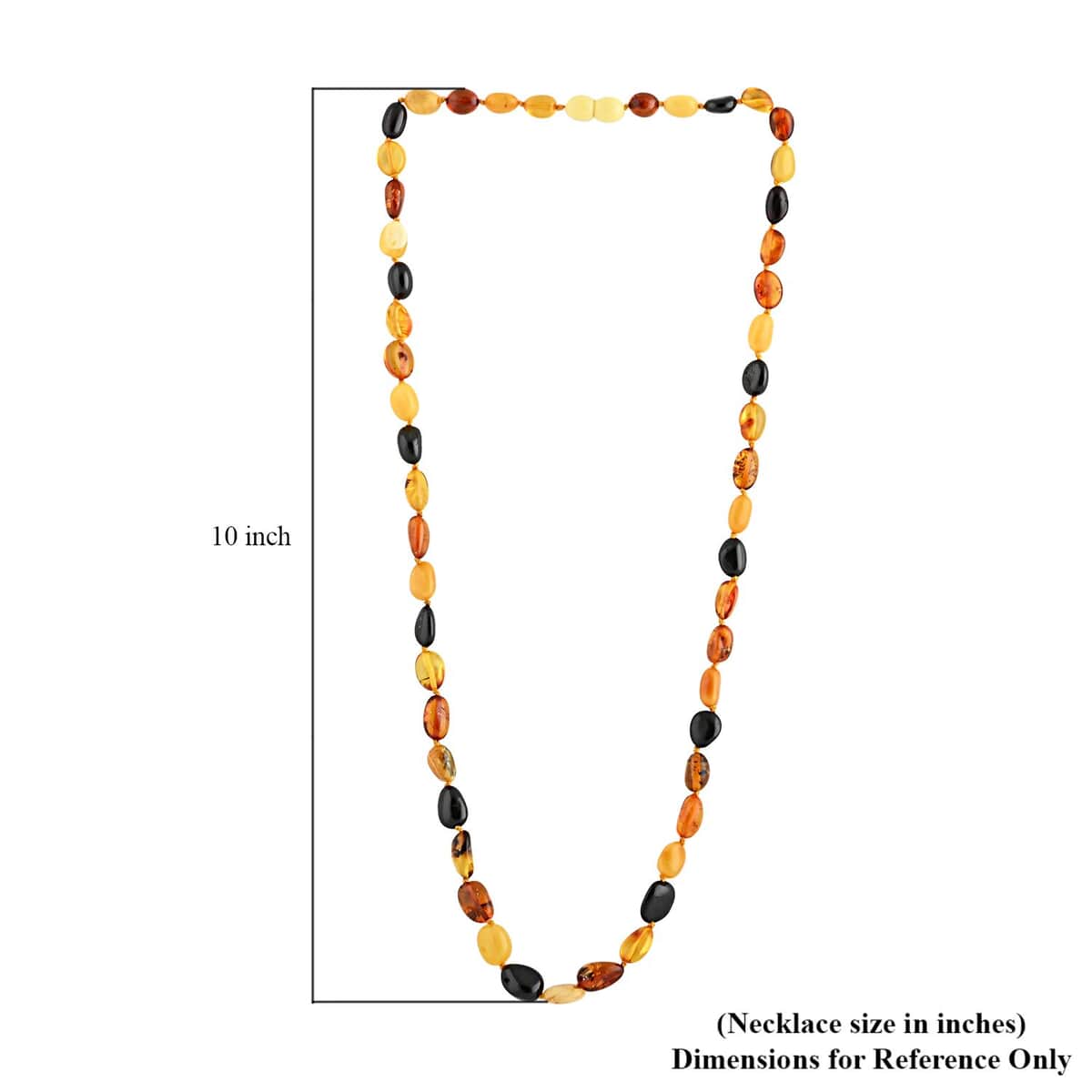 Baltic Amber Necklace 24 Inches image number 4