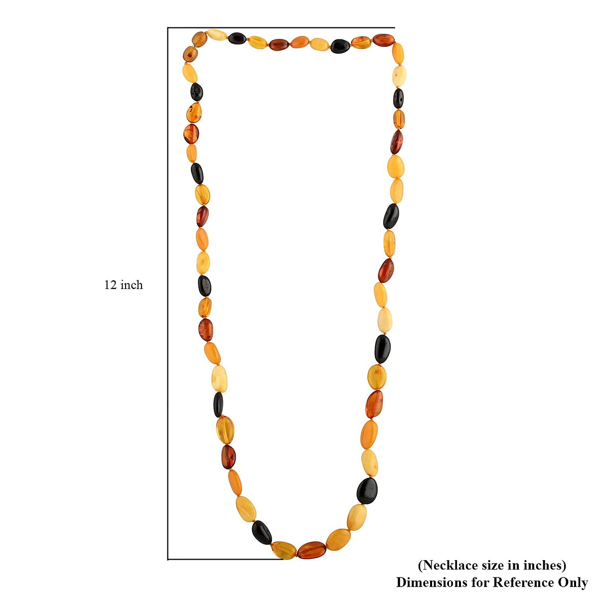Baltic Amber Necklace 26 Inches image number 2