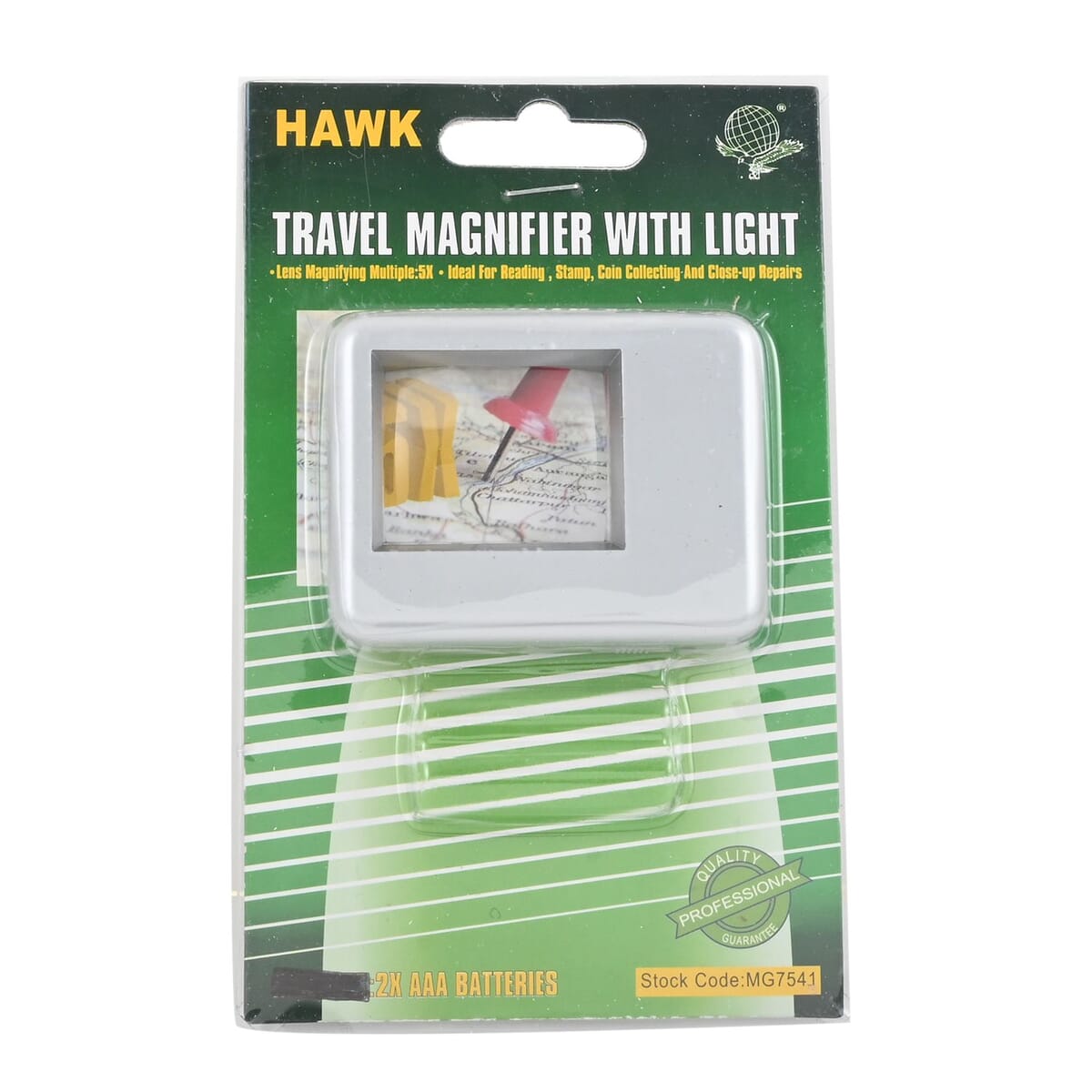 Travel Lighted Magnifier with Pouch (3X) image number 0