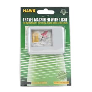 Travel Lighted Magnifier with Pouch (3X)