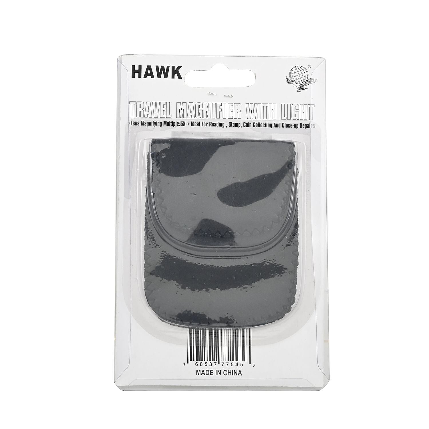 Closeout Travel Lighted Magnifier with Pouch (3X)