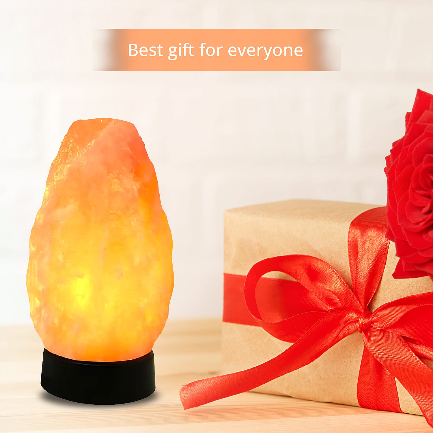 Pink USB Operated Crystal Salt Lamp