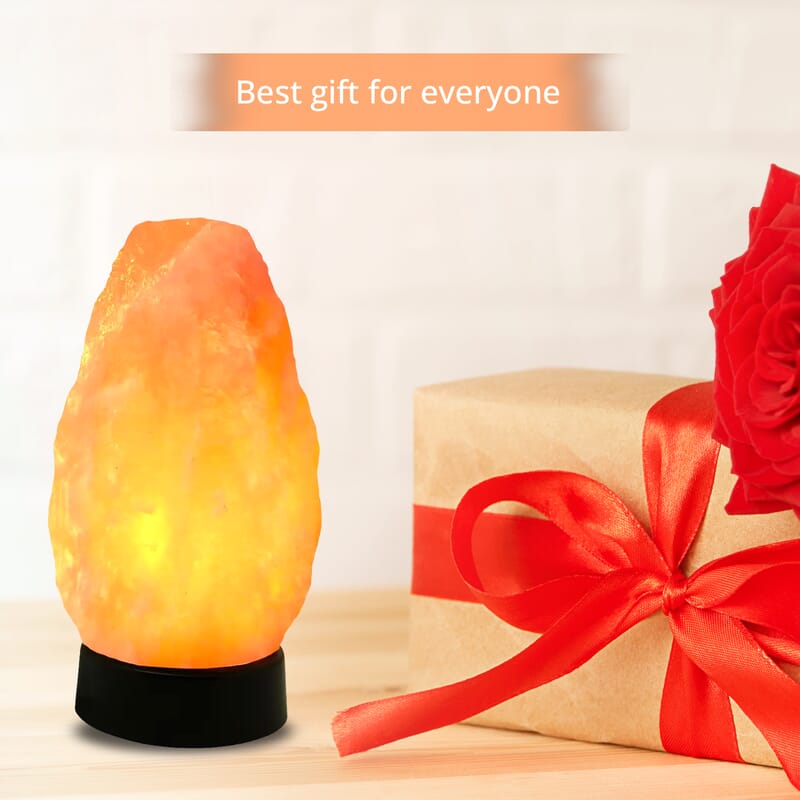 Pink USB Operated Crystal Salt Lamp
