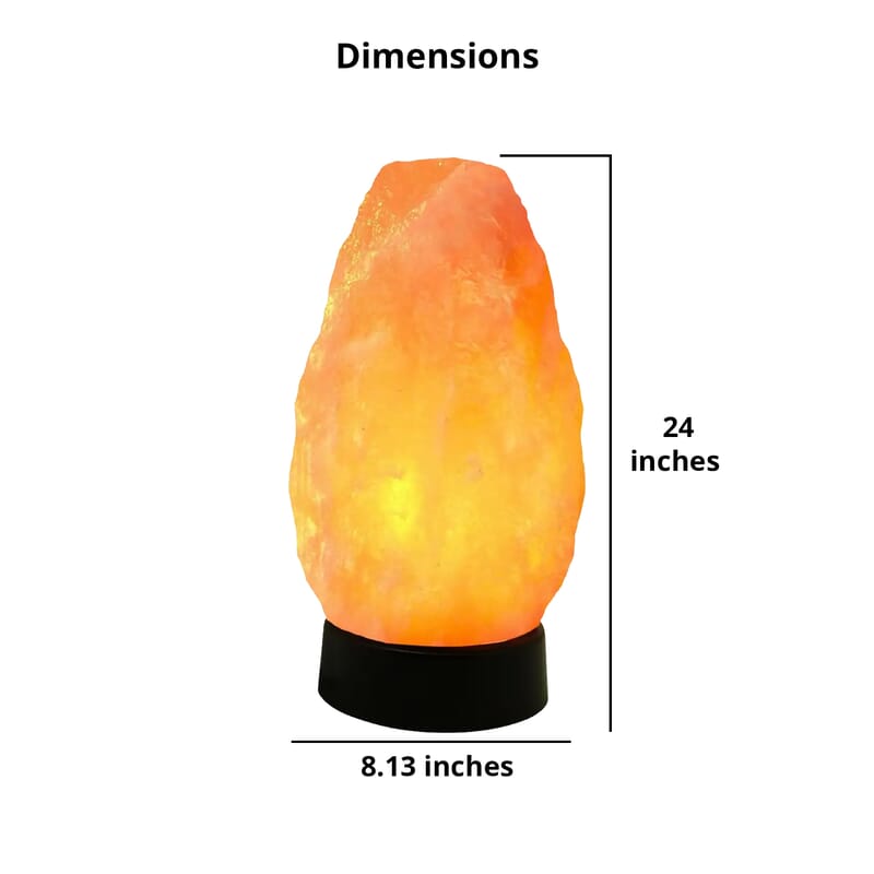 Pink USB Operated Crystal Salt Lamp